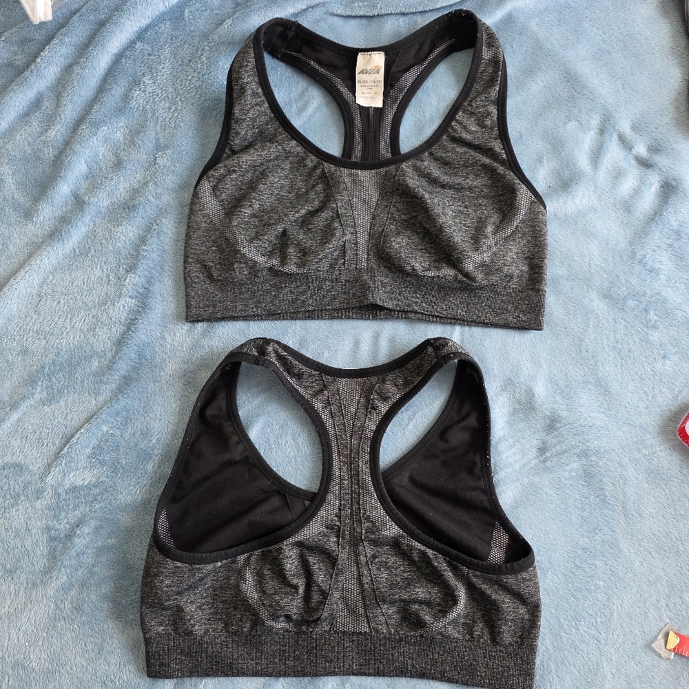 Avia Exercise Bras (2) Size XL